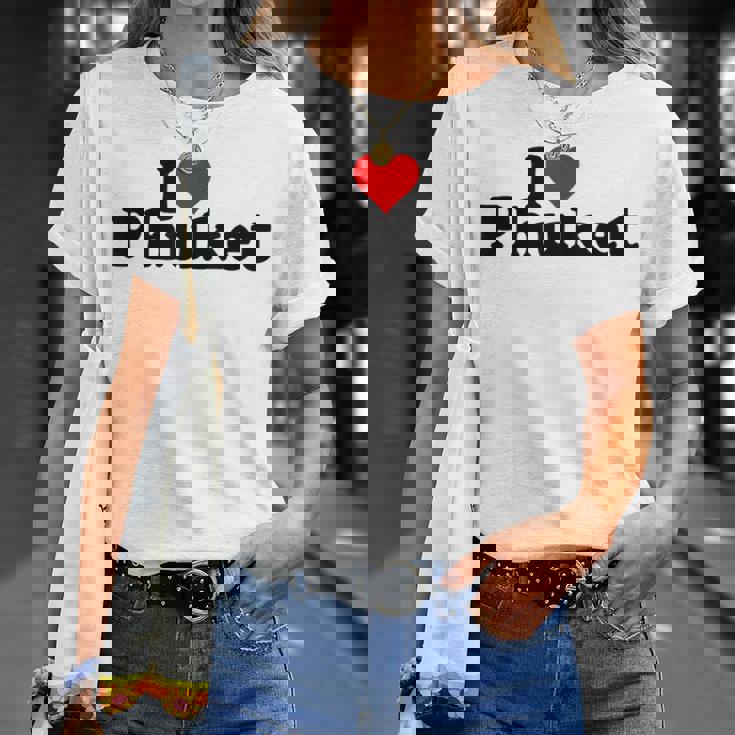 I Love Heart Phuket Thitand Tシャツ 彼女への贈り物