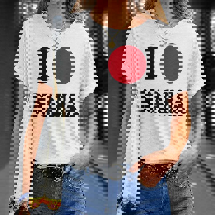 I Love Naha 那覇大好き Tシャツ 彼女への贈り物