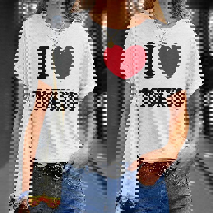 I Love Tokyo 東京が大好き Tシャツ 彼女への贈り物