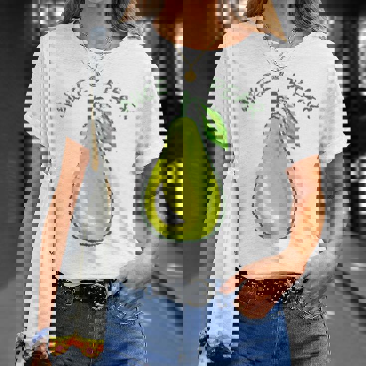 Nice Pear Fruity Égétalien T-Shirt Cadeaux pour elle