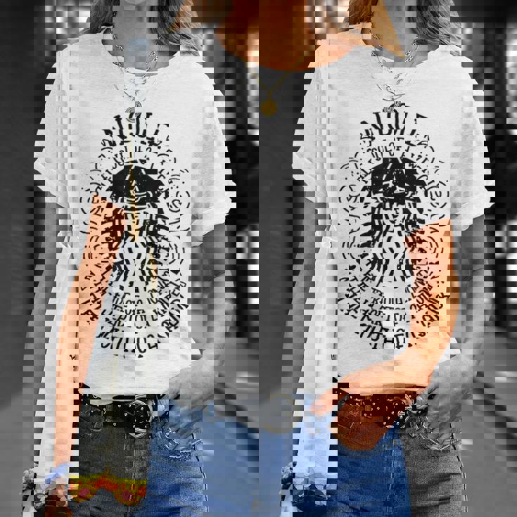 Nicole 名義 魔女 おもしろいことわざ ハロウィン Tシャツ 彼女への贈り物