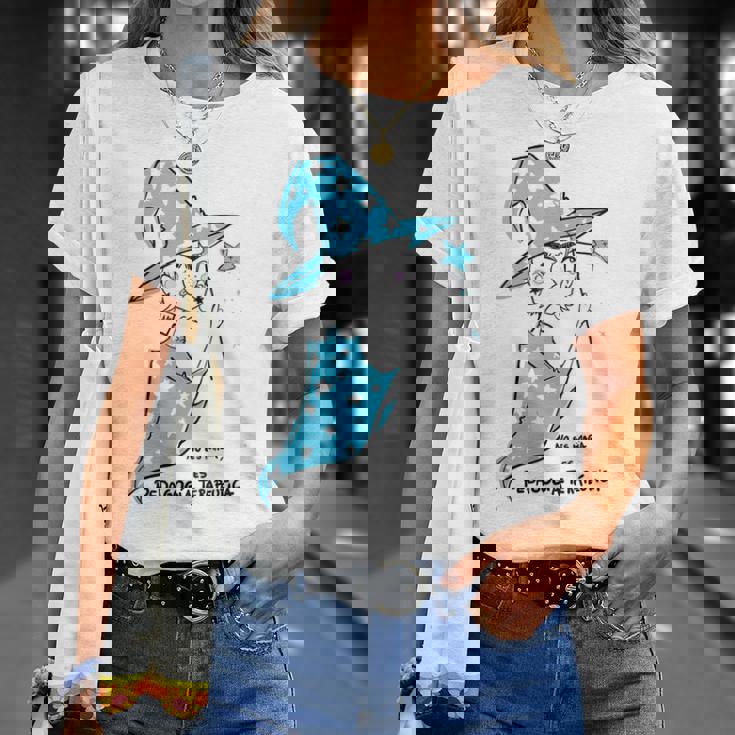 Pt “No Es Magia Es Pedagogía Terapéutica” Camiseta unisex Regalos para ella