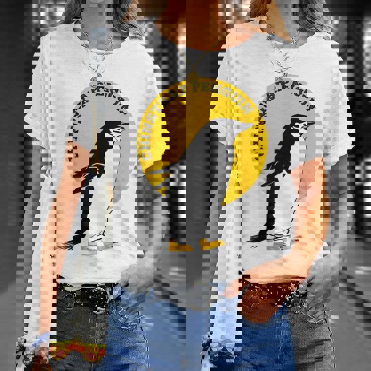 Reins ペンギン チンストラップ Tシャツ 彼女への贈り物