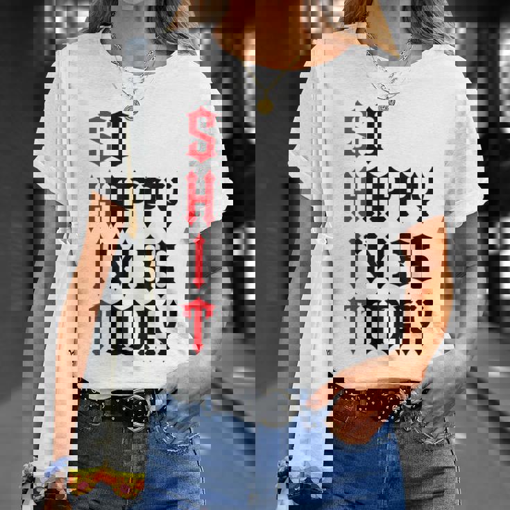 So Happy I'm 36 Today 36Th Birthday ジョーク 36歳の誕生日 Tシャツ 彼女への贈り物