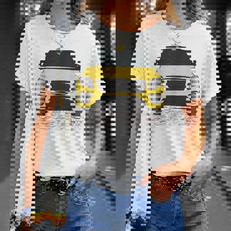 Voiture Jaune –Oyage En Routeoyage Automobile Et Amateur Deoiture T-Shirt Cadeaux pour elle