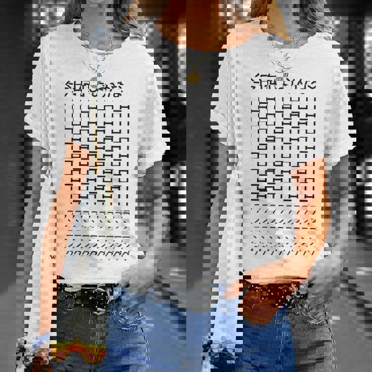 【今日何しようかな ランニング】あみだくじ マラソン 遊び心 おもしろ 面白い ユーモア ギャグ ネタ ウケ狙い 笑える Tシャツ 彼女への贈り物