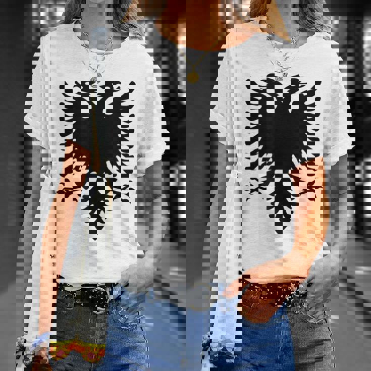 アルバニア国旗 アルバニア バルカン アルバニア国旗 アルバニア国旗 アルバニア国旗 Tシャツ 彼女への贈り物