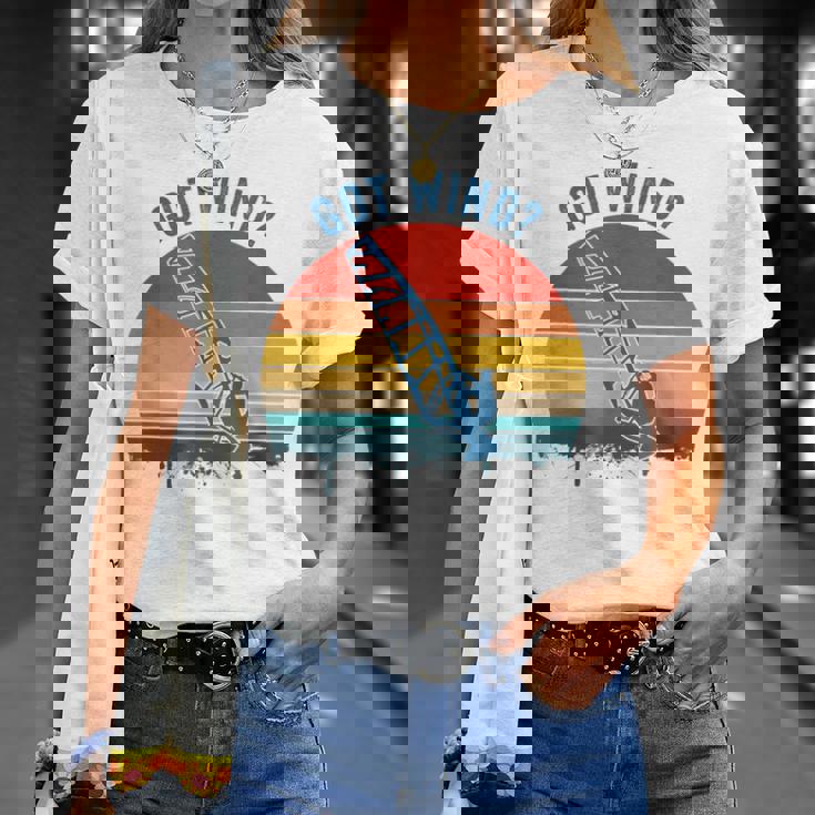 ウィンドサーファーウィンドサーフィンギフト Got Wind Tシャツ 彼女への贈り物