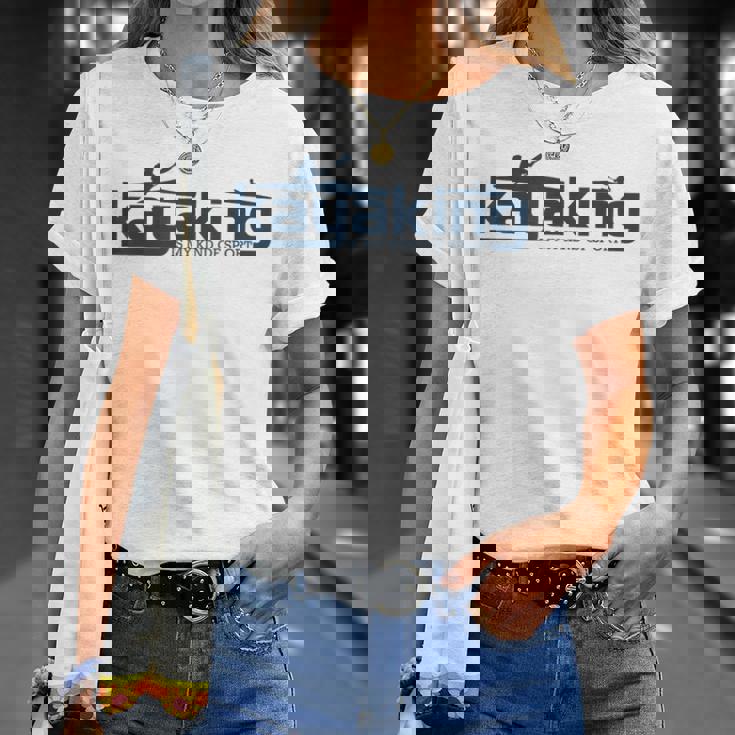 カヤックは俺のスポーツだよカヤックはカヤック Tシャツ 彼女への贈り物