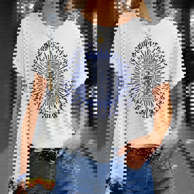 キリスト教信仰 聖書の学び キリスト教 イエス Tシャツ 彼女への贈り物