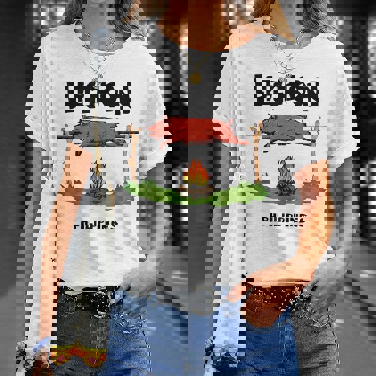 フィリピン レションピッグ セブ ギフト お土産 Tシャツ 彼女への贈り物