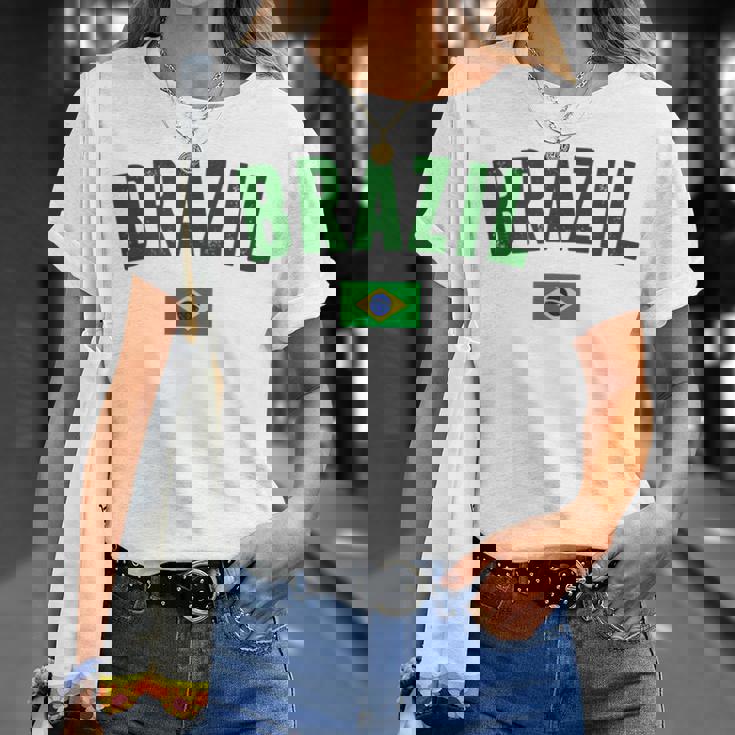 ブラジルシャツ メンズ レディース キッズ ブラジル サッカーファン Tシャツ 彼女への贈り物
