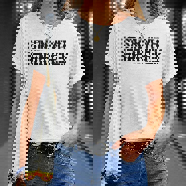 マーク・ケリーと立ち、投票ブルー、政治アパレル2026 Tシャツ 彼女への贈り物