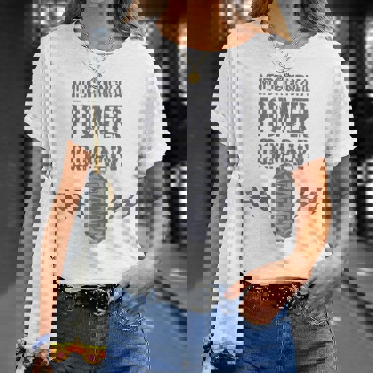 ミトコンドリア生物学教師動物細胞ミトコンドリア Tシャツ 彼女への贈り物