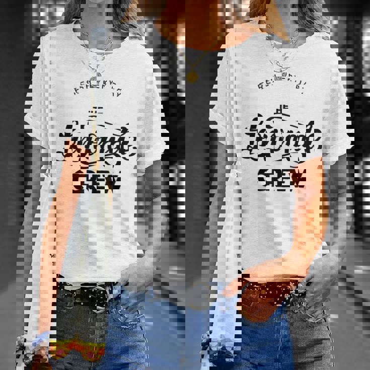 レモネードスタンドシャツ クルーアンドボス レモンジュース サマーイエロー Tシャツ 彼女への贈り物