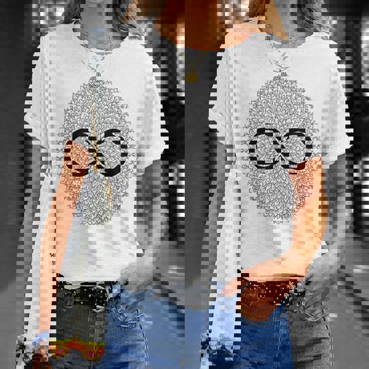 無限大の記号 Tシャツ 彼女への贈り物