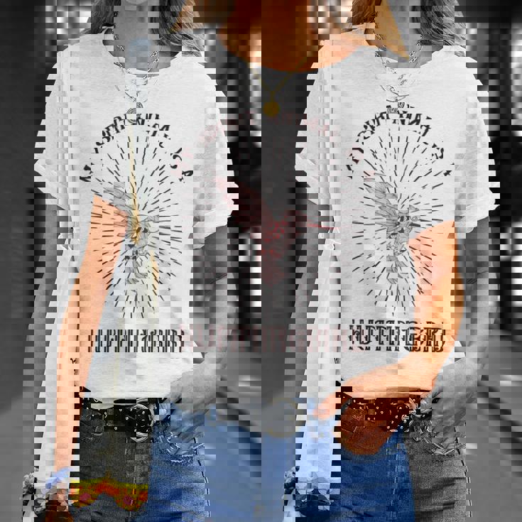 私のスピリットアニマルはハミングバード Tシャツ 彼女への贈り物