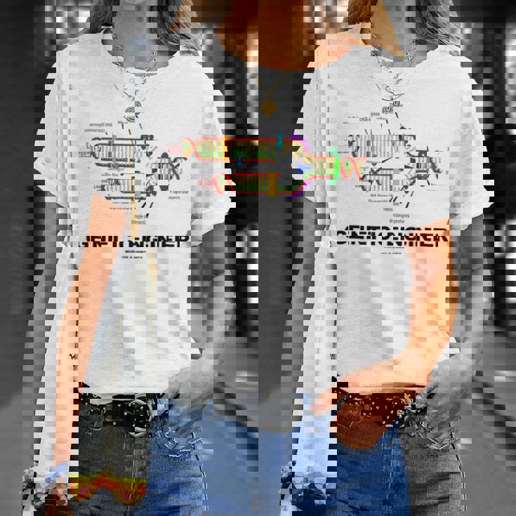 遺伝子工学者 Dna複製 分子生物学 ユーモア Tシャツ 彼女への贈り物