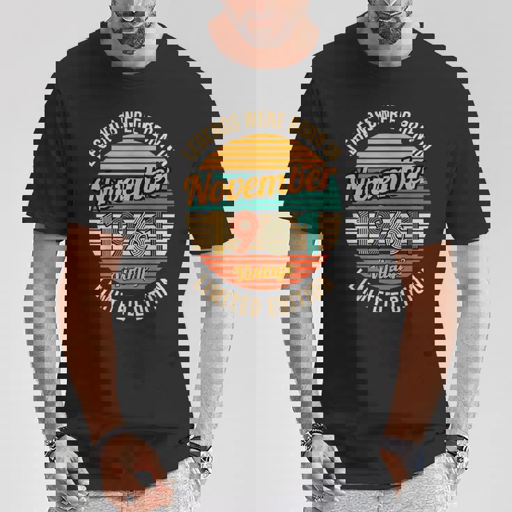 1961年11月生まれのレジェンドたち 62歳の誕生日 Tシャツ 面白い贈り物
