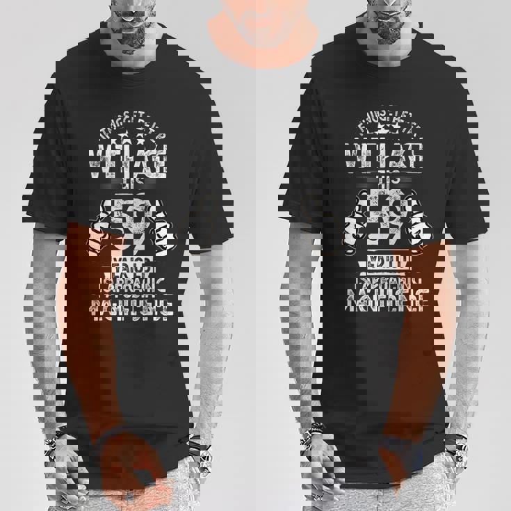 1964年生まれの男性の面白い59歳の誕生日 第59章 Tシャツ 面白い贈り物