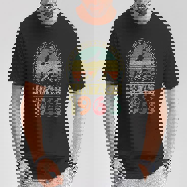 1966年ヴィンテージ、限定版、60歳の誕生日、60歳 Tシャツ 面白い贈り物