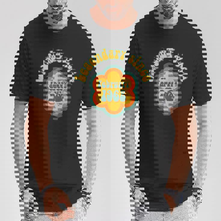 1968 年 2 月生まれ 誕生日 1968 年 2 月以来のレジェンド 長袖tシャツ Tシャツ 面白い贈り物