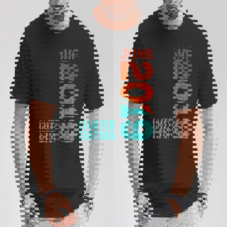 2019年6月 2019年 レトロ 2019年 ヴィンテージ 2019年創業 Tシャツ 面白い贈り物