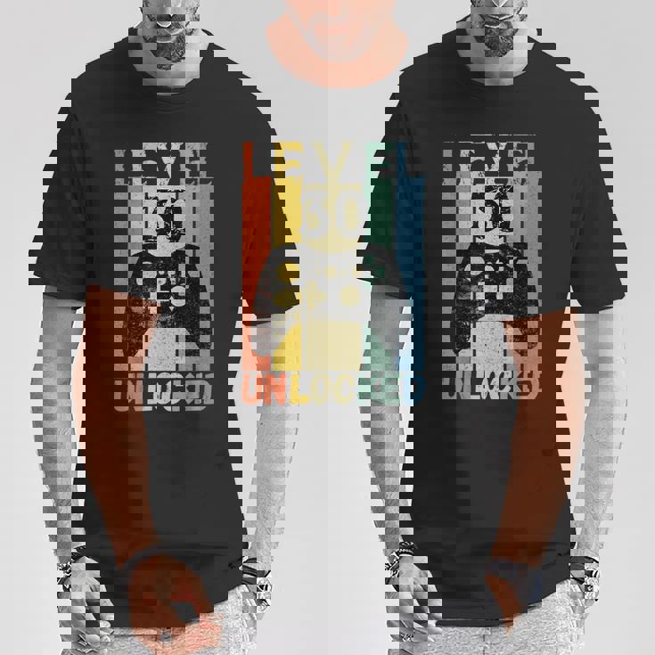 30歳の誕生日 レベル30 ロック解除 ビデオゲーム ゲーマー 男の子 ギフト Tシャツ 面白い贈り物
