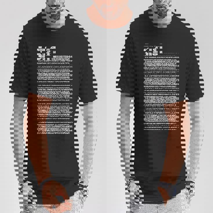 314 円周率の日 数学 非合理数 円周率 長袖tシャツ Tシャツ 面白い贈り物