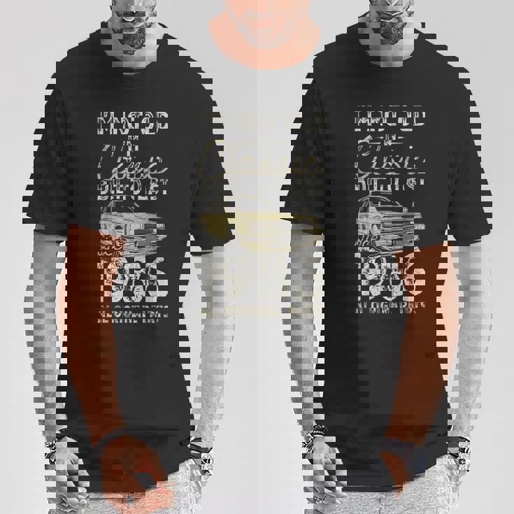 40 歳の誕生日、1986 年以来、クラシックカー、40 歳 Tシャツ 面白い贈り物