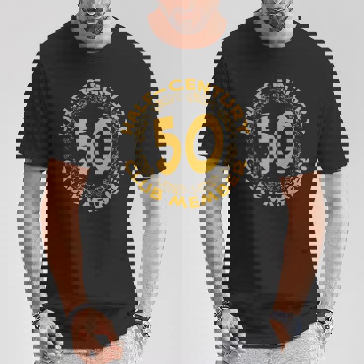 50歳の誕生日パーティー記念tシャツ、ハーフセンチュリークラブ Tシャツ 面白い贈り物