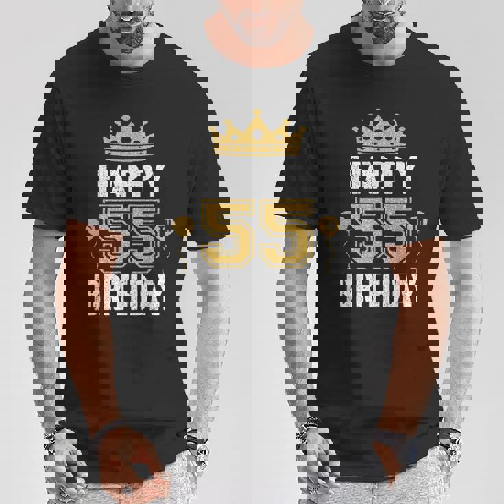 55歳の男性と女性のためのhappy 5Th Birthdayアイデア Tシャツ 面白い贈り物