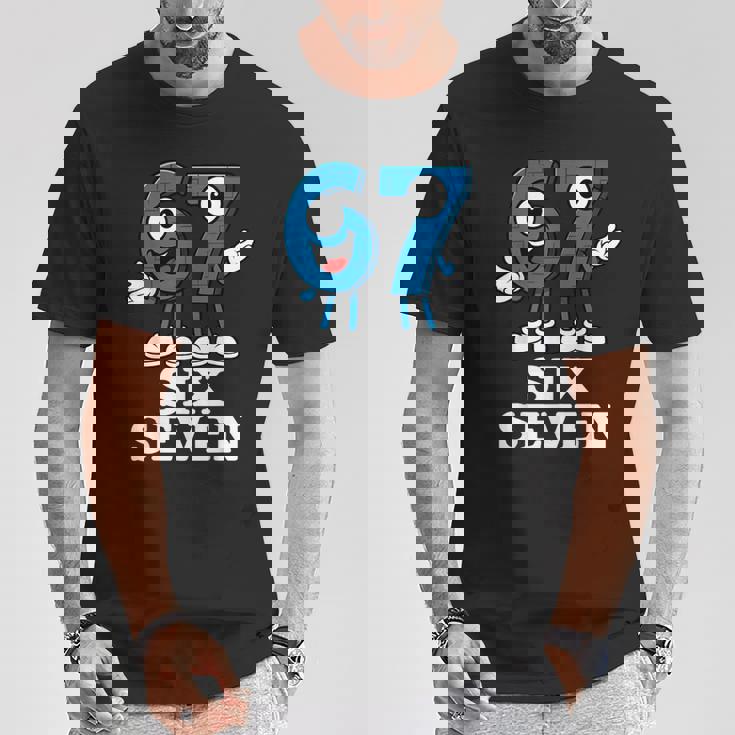 67 シックスセブン 6-7 Gen Alpha イタリアンブレインロットゲームミーム Tシャツ 面白い贈り物