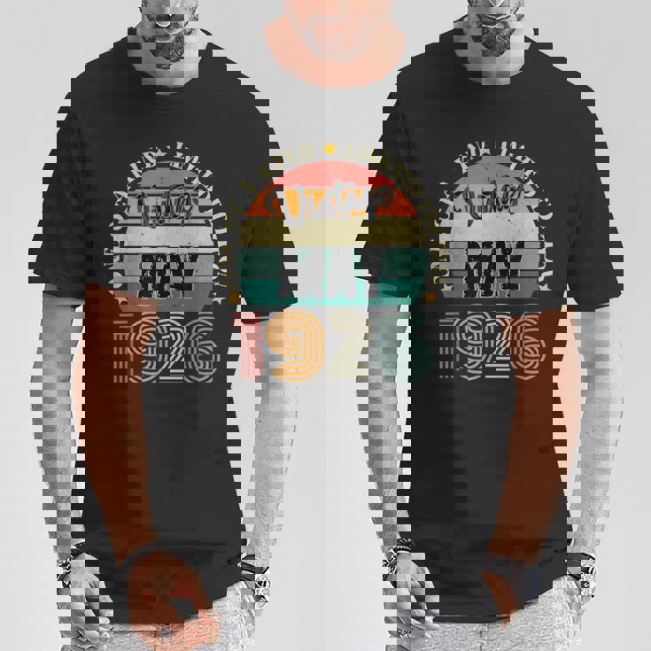 98歳 ヴィンテージ 1926年5月 98歳の誕生日 レトロ Tシャツ 面白い贈り物