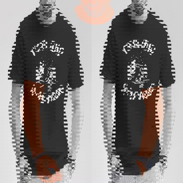 All Good Camp In The Woods 面白いキャンプテント キャンプファイヤー Tシャツ 面白い贈り物