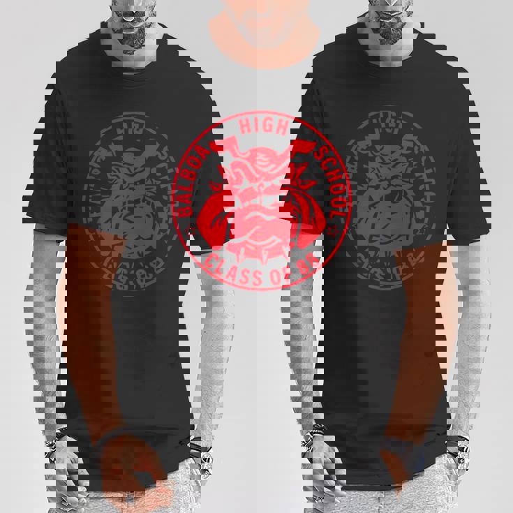 Balboa Highchool Bulldog Class Of 1988 パナマ運河ゾーン Tシャツ 面白い贈り物