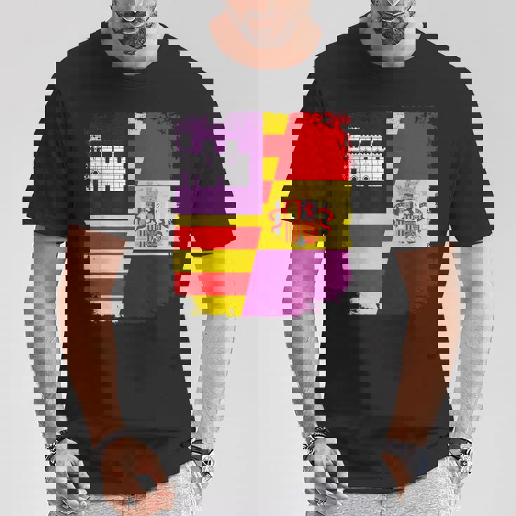 Bandera Islas Baleares España Republicana Republica Española Camiseta unisex Regalos divertidos