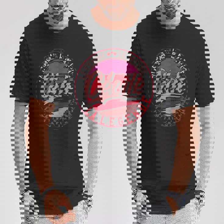 Cécile La Le Mythe La Légende Cecile T-Shirt Cadeaux drôles