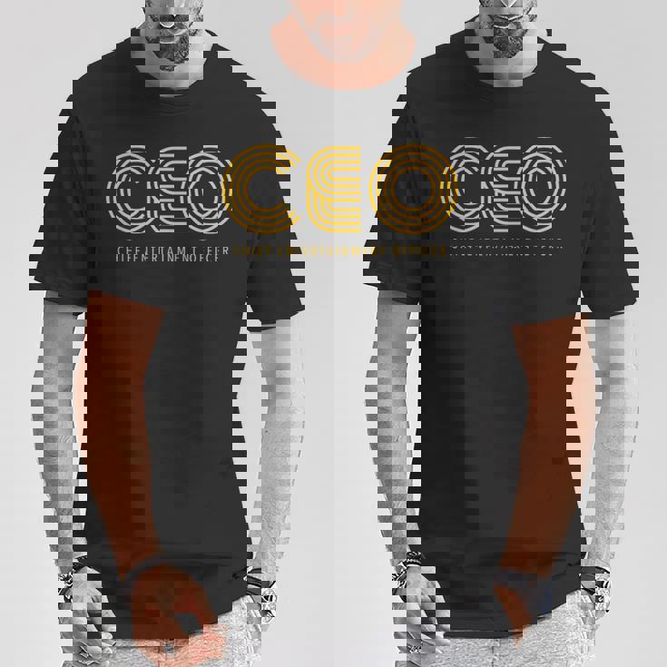 Ceo チーフエンターテインメントオフィサー Tシャツ 面白い贈り物