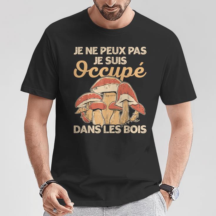 Cèpes Chasseur De Champignon Ramasseur De Cèpes Drôle T-Shirt Cadeaux drôles