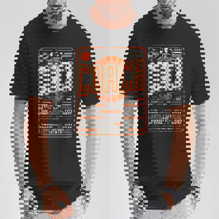 Coach Definition コーチtシャツ 男性用 面白いコーチ 長袖tシャツ Tシャツ 面白い贈り物