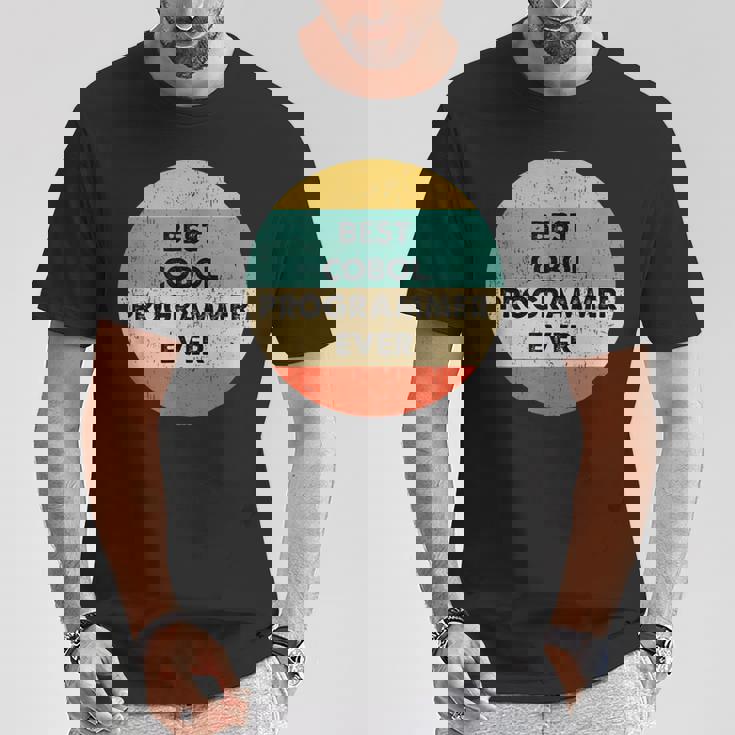 Cobol プログラマーシャツ 史上最高のコボルプログラマー Tシャツ 面白い贈り物