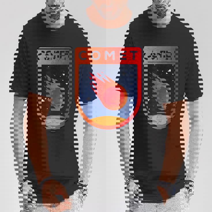 Comet コメット 宇宙 スノーボール 宇宙 トラベラー 隕石 コメット Tシャツ 面白い贈り物