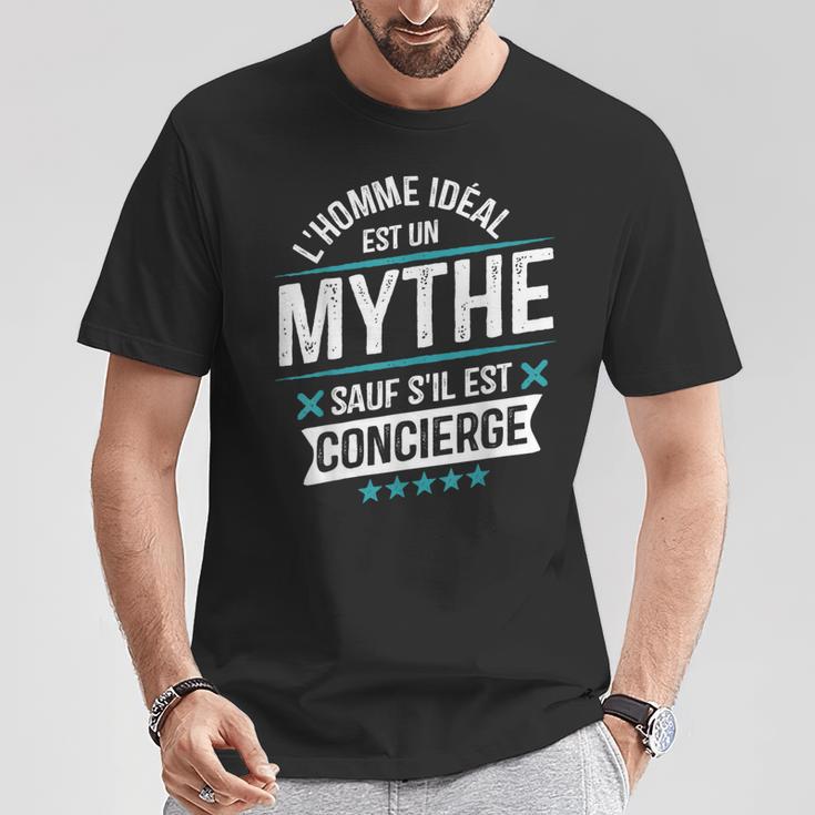Concierge Cadeau Départ Métier Drôle T-Shirt Cadeaux drôles