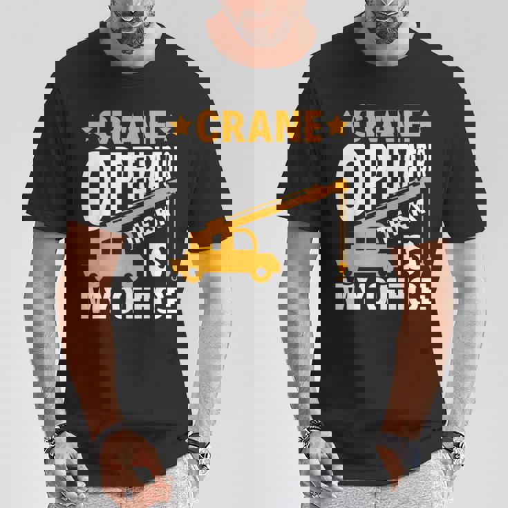 Crane Whisperer 面白いクレーン オペレーター Tシャツ 面白い贈り物