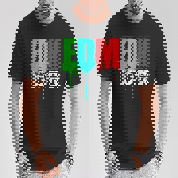 Cute Edm Cool Edm Lover Rave ホワイトインク Tシャツ 面白い贈り物