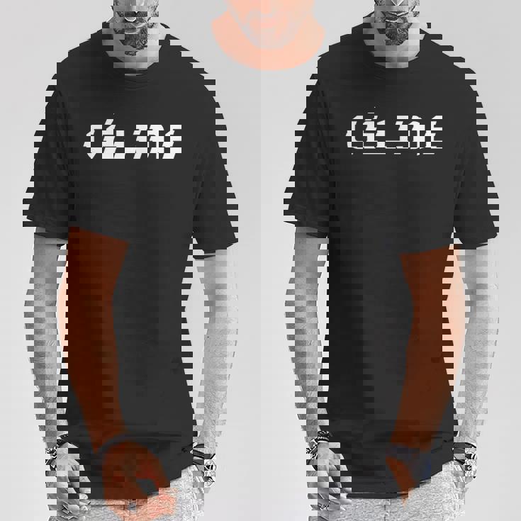 Céline Hello My Name Is ネームタグ ファーストネーム 長袖tシャツ Tシャツ 面白い贈り物