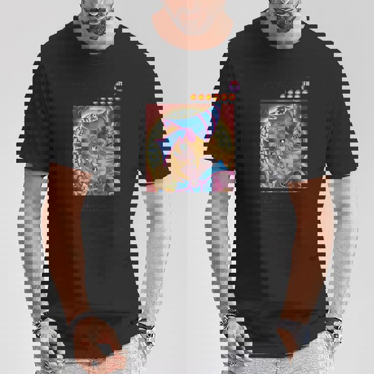 Dark Magician Girl クラシックカードデザイン Papl1447 Tシャツ 面白い贈り物