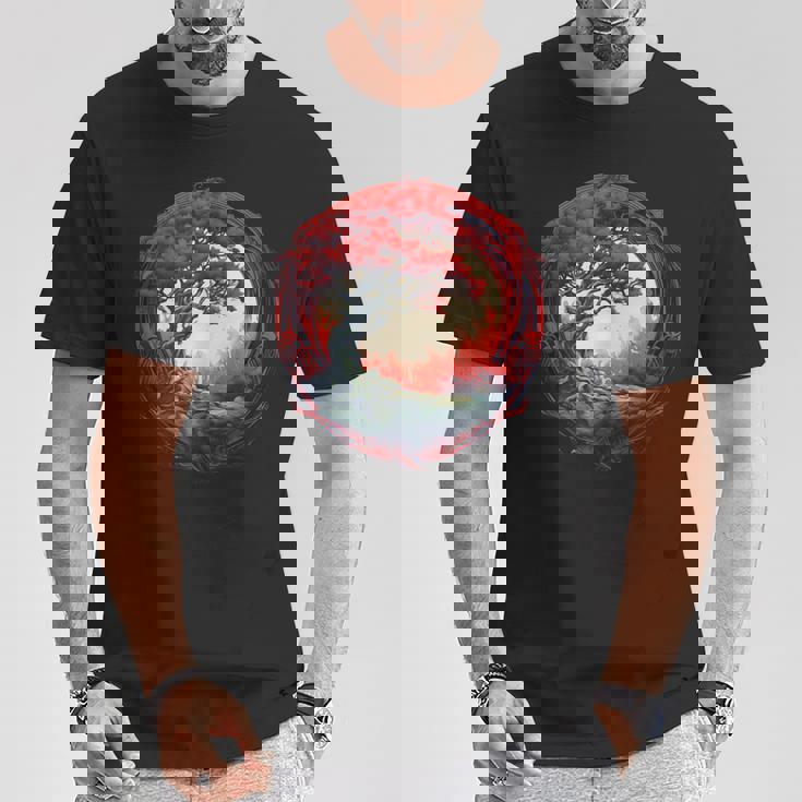 Diseñoikingo Místico Árbol De Laida In Mangas Camiseta unisex Regalos divertidos