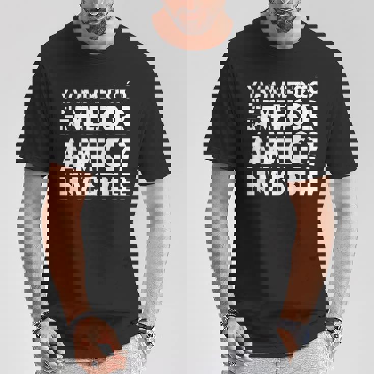 El Mejor Amigo Invisible Camiseta unisex Regalos divertidos